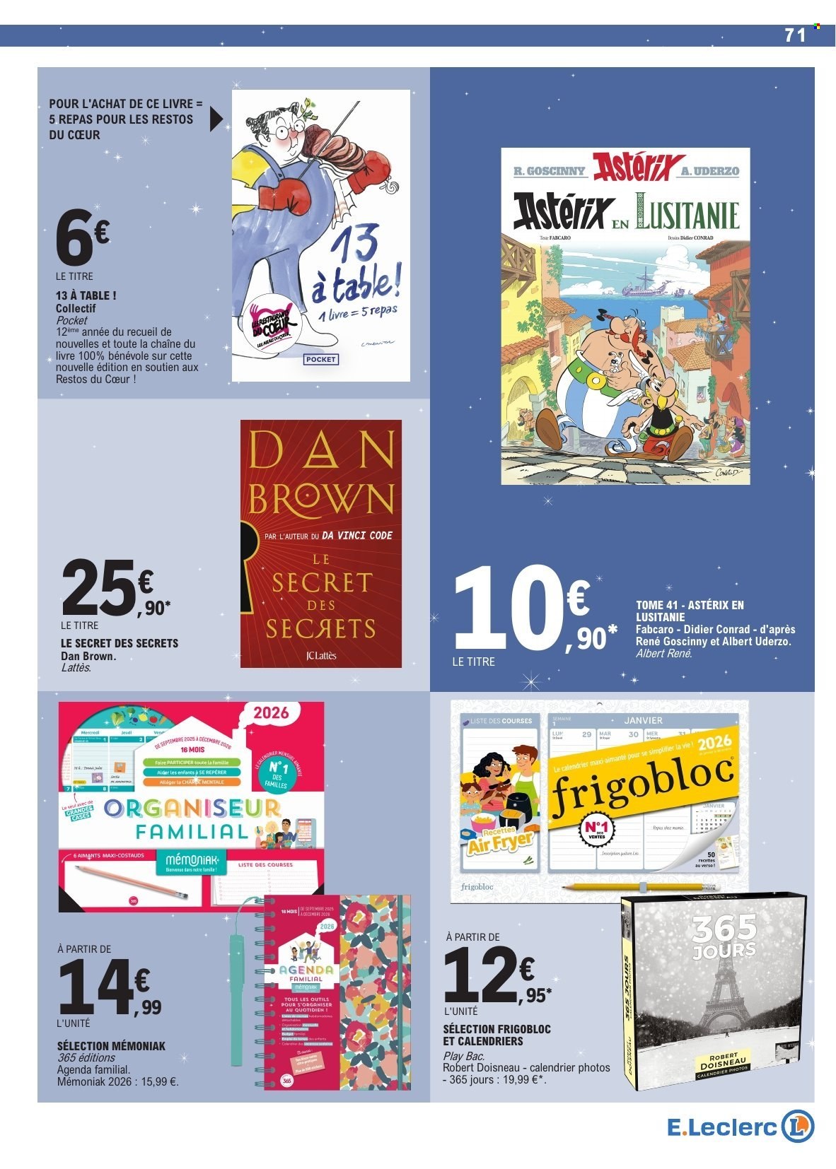 Catalogue E.Leclerc - 16/12/2025 - 27/12/2025. Page 71