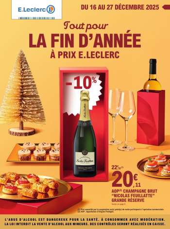 Catalogue E.Leclerc - 16/12/2025 - 27/12/2025.
