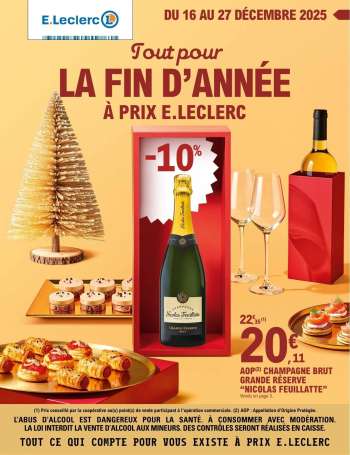 Catalogue E.Leclerc - 16/12/2025 - 27/12/2025.