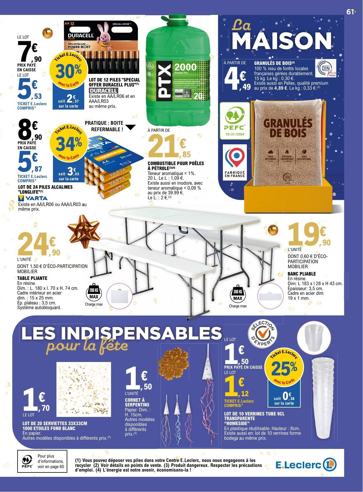 Catalogue E.Leclerc - 16/12/2025 - 27/12/2025. Page 61