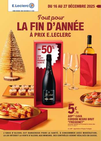 Catalogue E.Leclerc - 16/12/2025 - 27/12/2025.