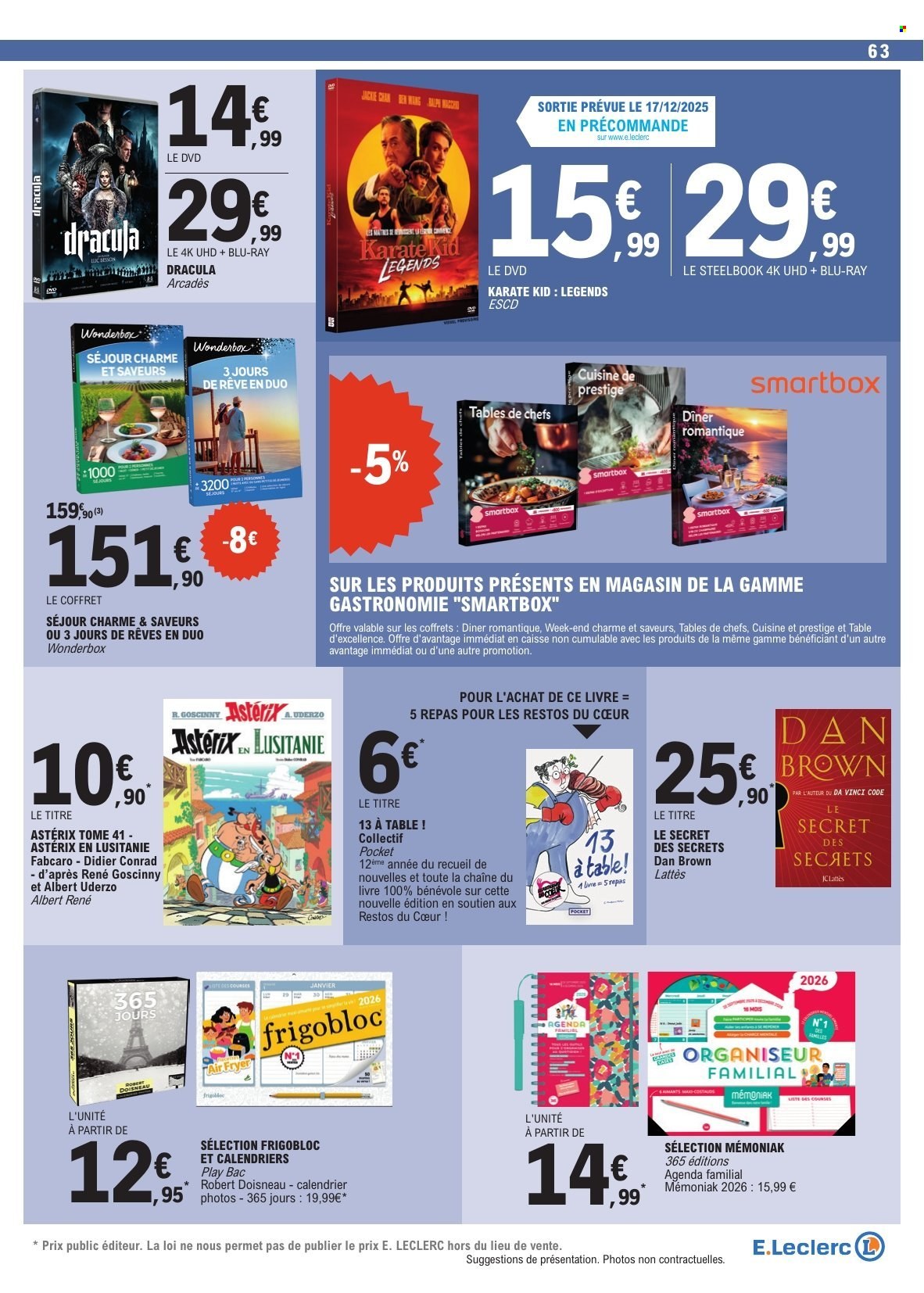 Catalogue E.Leclerc - 16/12/2025 - 27/12/2025. Page 63