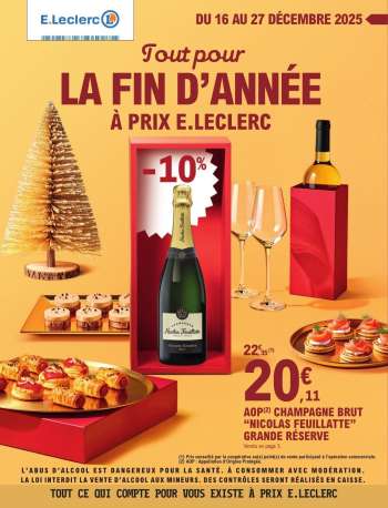 Catalogue E.Leclerc - 16/12/2025 - 27/12/2025.