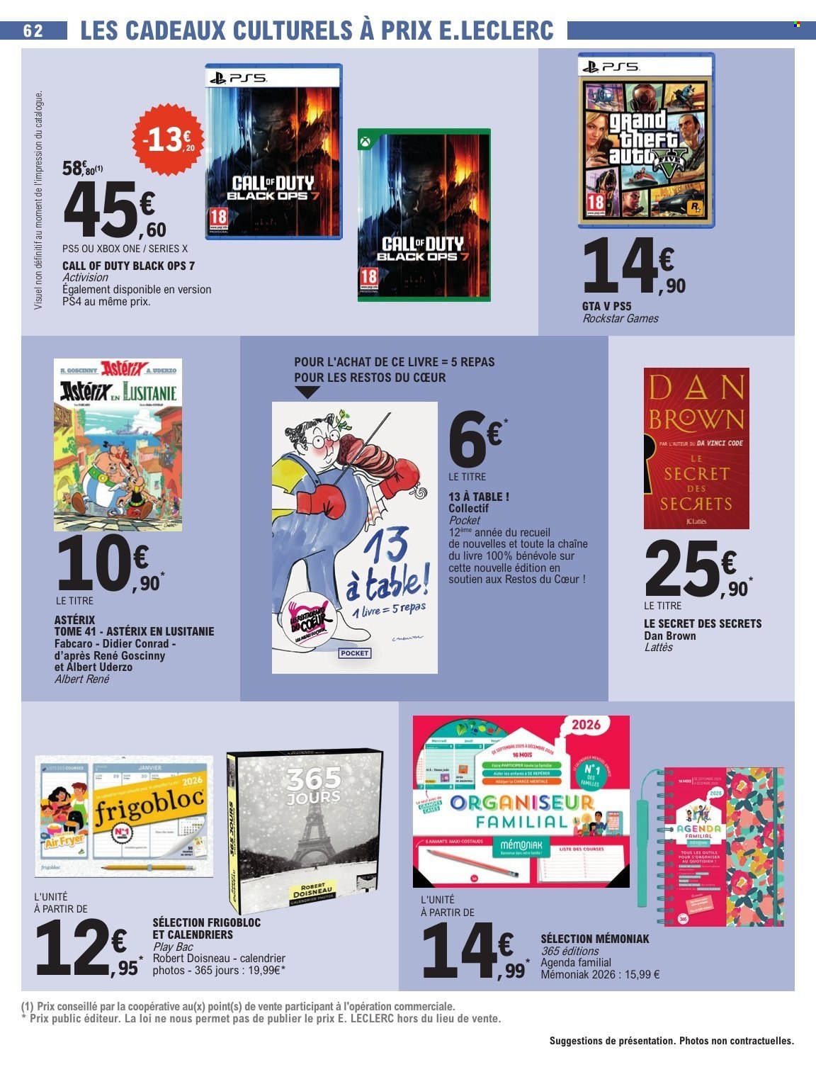 Catalogue E.Leclerc - 16/12/2025 - 27/12/2025. Page 62