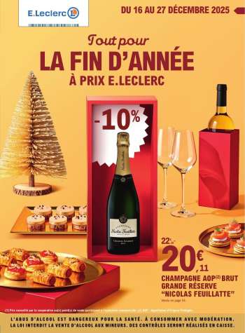 Catalogue E.Leclerc - 16/12/2025 - 27/12/2025.