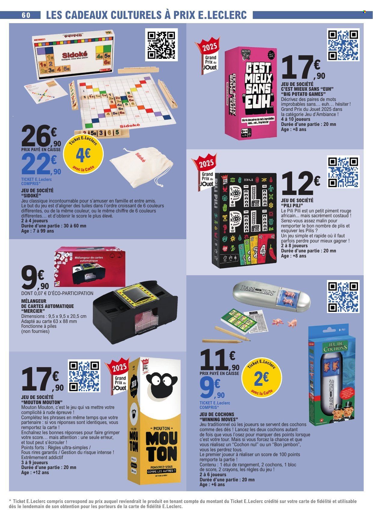 Catalogue E.Leclerc - 16/12/2025 - 27/12/2025. Page 60