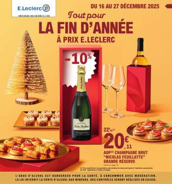 Catalogue E.Leclerc - 16/12/2025 - 27/12/2025.