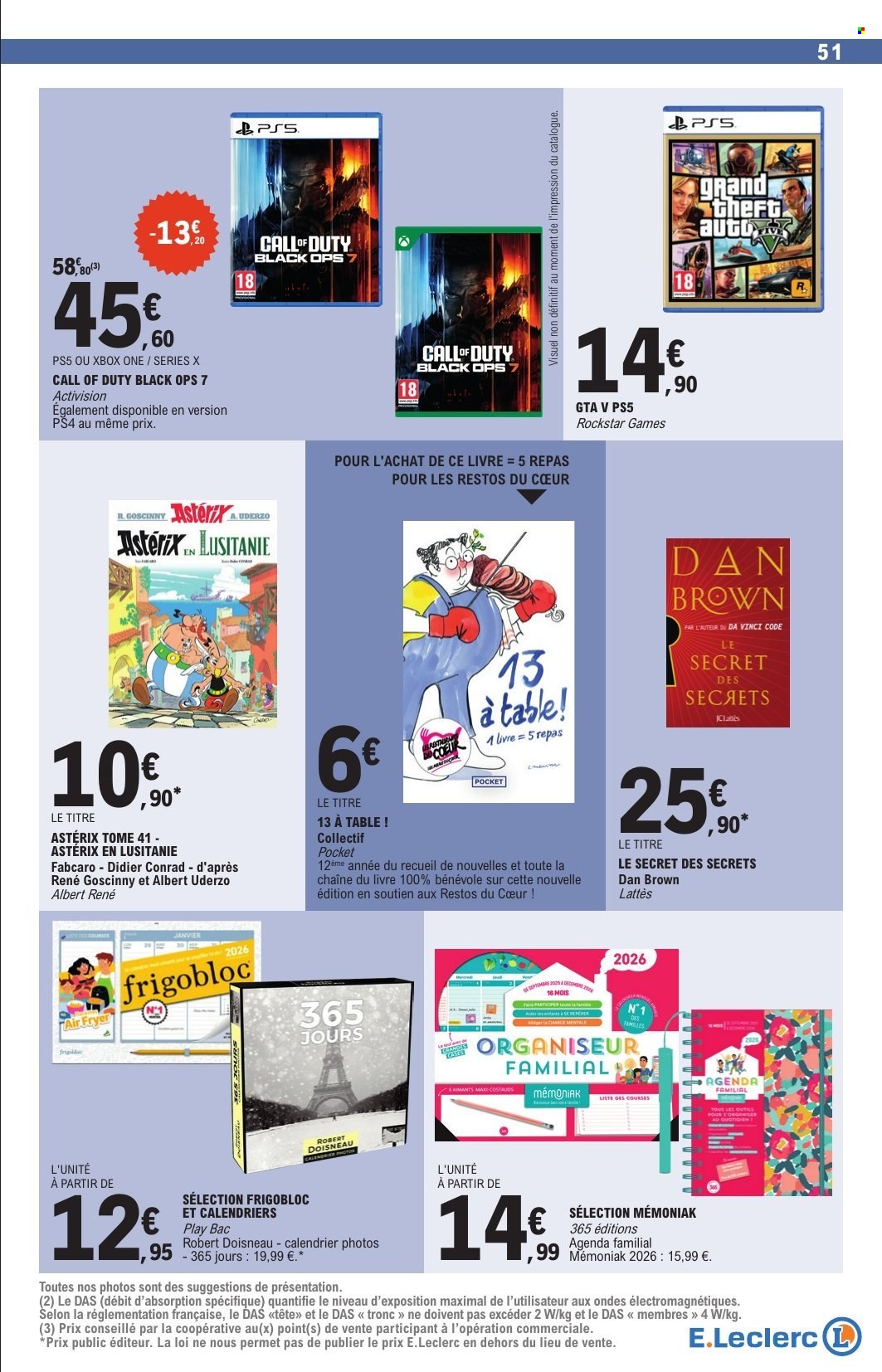 Catalogue E.Leclerc - 16/12/2025 - 27/12/2025. Page 51
