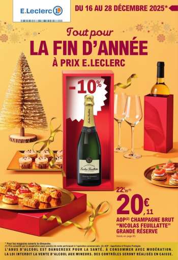 Catalogue E.Leclerc - 16/12/2025 - 27/12/2025.