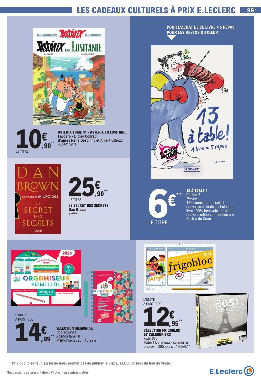 Catalogue E.Leclerc - 16/12/2025 - 27/12/2025. Page 99