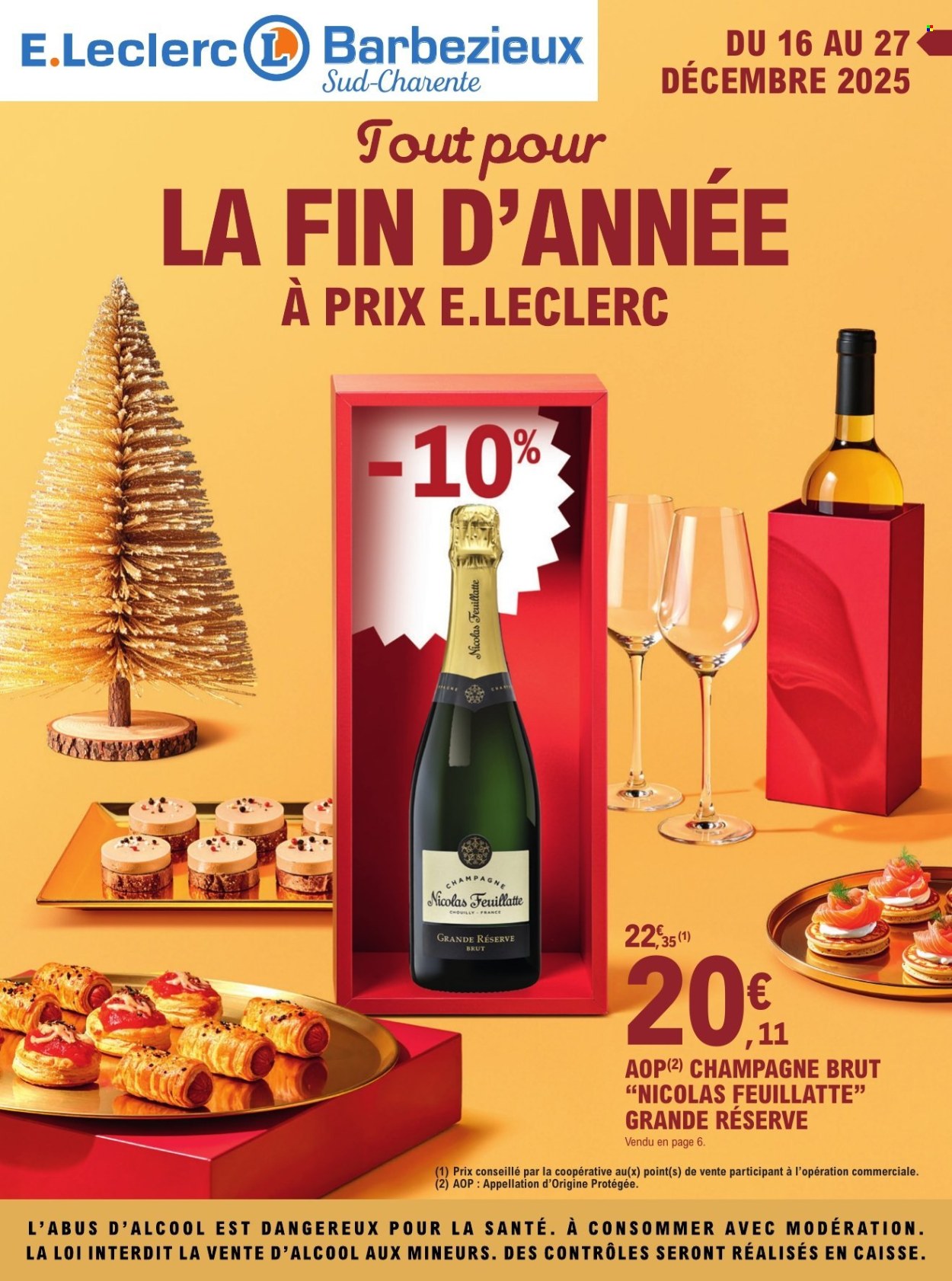 Catalogue E.Leclerc - 16/12/2025 - 27/12/2025. Page 1