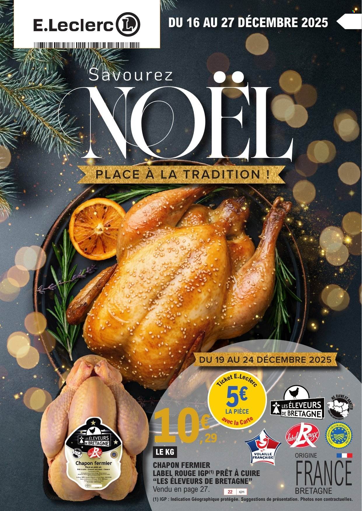Catalogue E.Leclerc - 16/12/2025 - 27/12/2025. Page 1