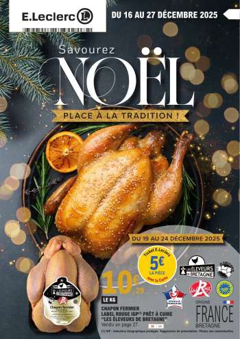 Catalogue E.Leclerc - 16/12/2025 - 27/12/2025.