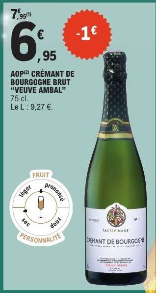 AOP CRÉMANT DE BOURGOGNE BRUT “VEUVE AMBAL”