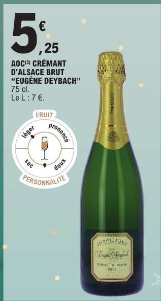 AOC Crémant d'Alsace Brut Eugène Deybach
