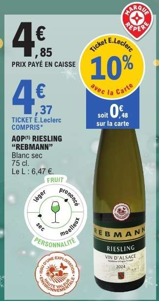 AOP Riesling 'Rebmann'