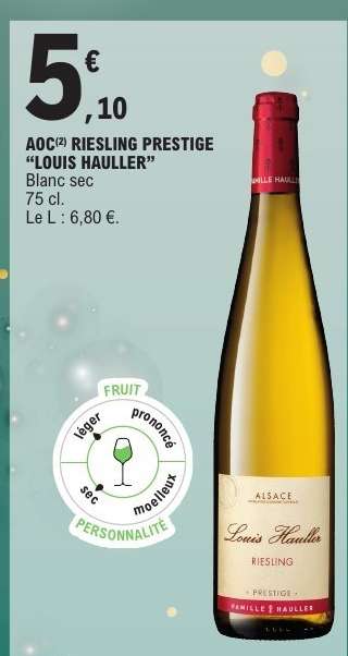 AOC RIESLING PRESTIGE 'LOUIS HAULLER'