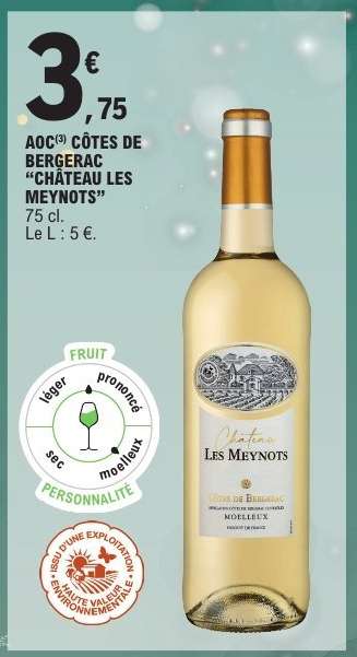 AOC CÔTES DE BERGERAC “CHÂTEAU LES MEYNOTS”