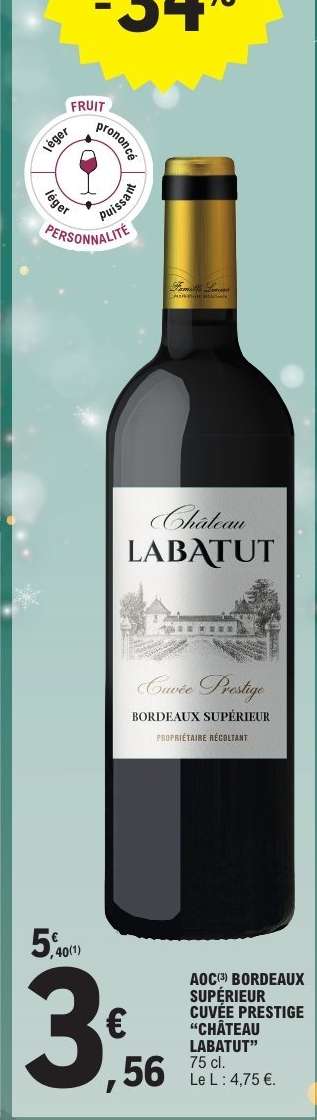 Chateau Labatut Bordeaux Supérieur