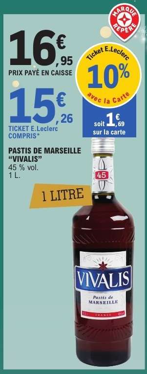 Pastis de Marseille 'Vivalis'