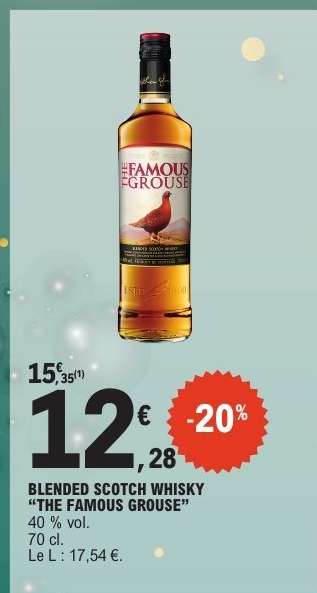 BLENDED SCOTCH WHISKY 'THE FAMOUS GROUSE'