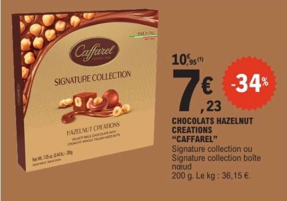 Chocolats Hazelnut Creations Caffarel