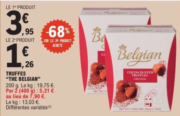 TRUFFES 'THE BELGIAN'