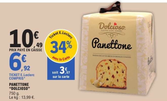 Panettone "Dolcioso"