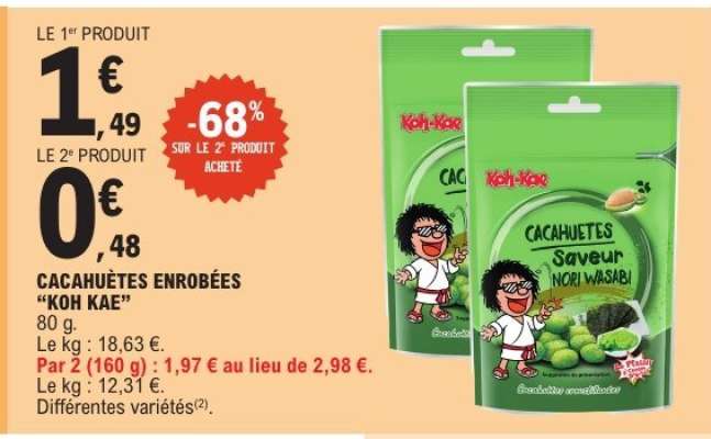 CACAHUÈTES ENROBÉES “KOH KAE”
