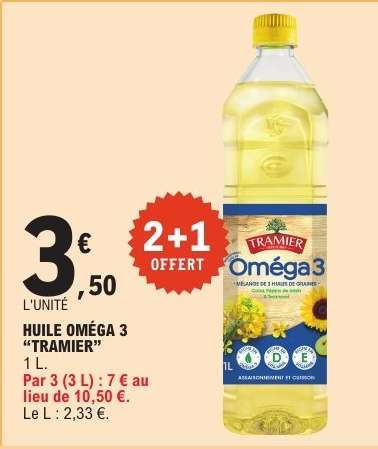 HUILE OMÉGA 3 “TRAMIER”