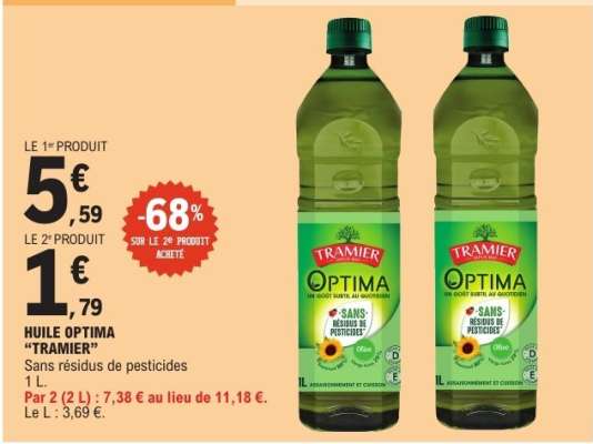 Huile Optima Tramier