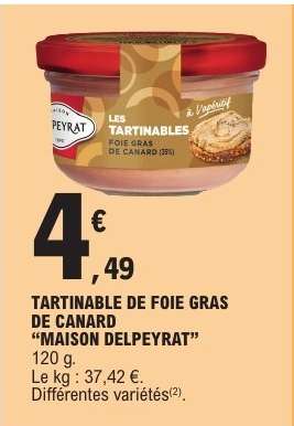 TARTINABLE DE FOIE GRAS DE CANARD “MAISON DELPEYRAT”