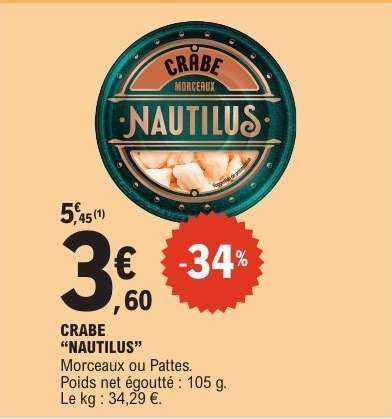 CRABE "NAUTILUS"