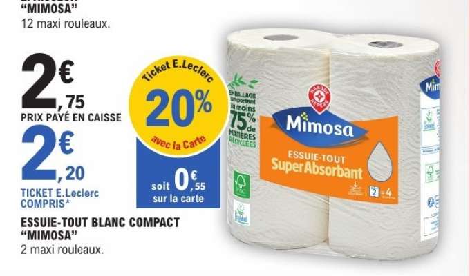 ESSUIE-TOUT BLANC COMPACT “MIMOSA”