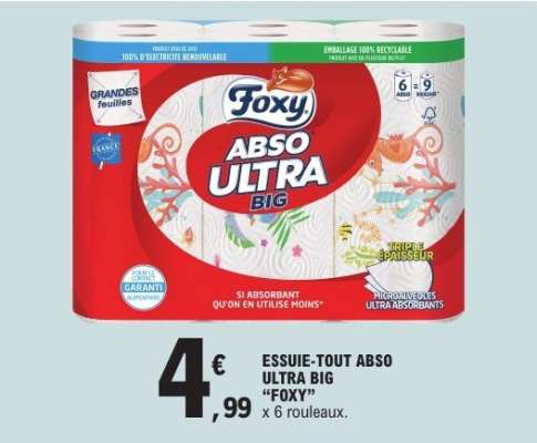 Essuie-Tout Abso Ultra Big Foxy