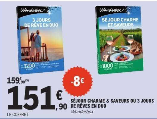 SÉJOUR CHARME & SAVEURS OU 3 JOURS DE RÊVES EN DUO