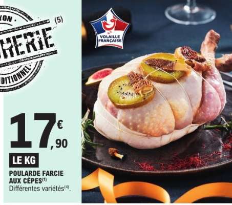 POULARDE FARCIE AUX CÈPES