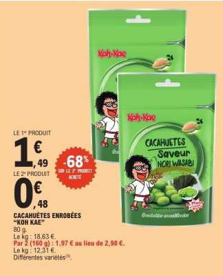 CACAHUÈTES ENROBÉES “KOH KAE”