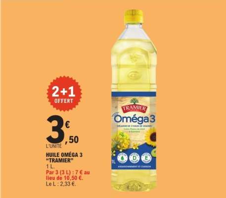 HUILE OMÉGA 3 “TRAMIER”