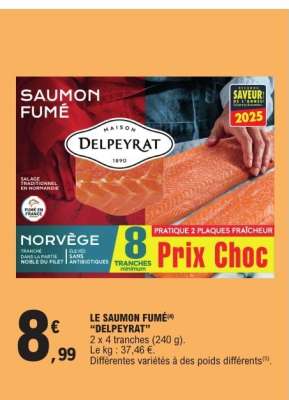 LE SAUMON FUMÉ "DELPEYRAT"