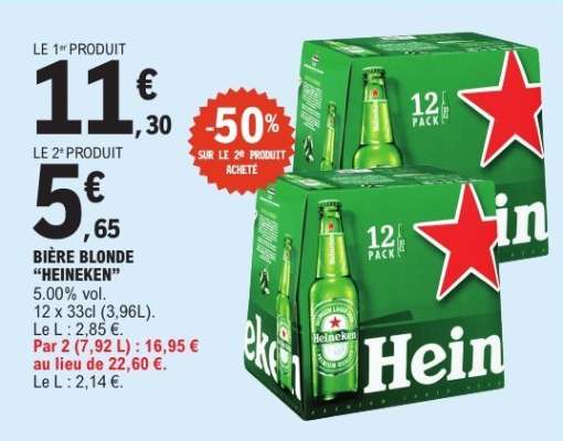 Bière Blonde Heineken*