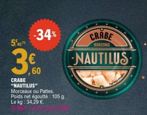 CRABE "NAUTILUS"