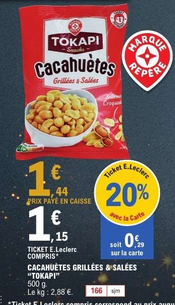 CACAHUÈTES GRILLÉES SALÉES “TOKAPI”