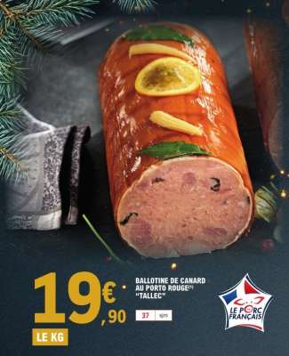 Ballotine de Canard au Porto Rouge 'Tallec'