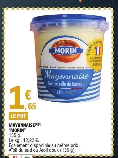 Mayonnaise 'Morin'