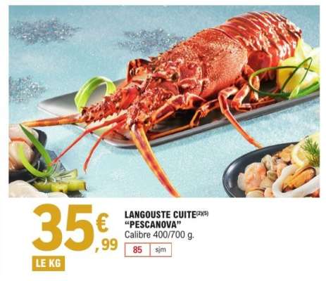LANGOUSTE CUITE "PESCANOVA"