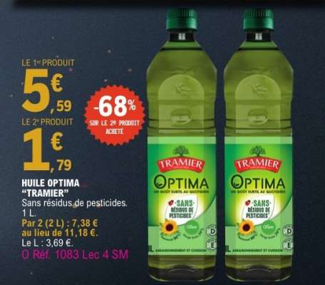 Huile Optima Tramier