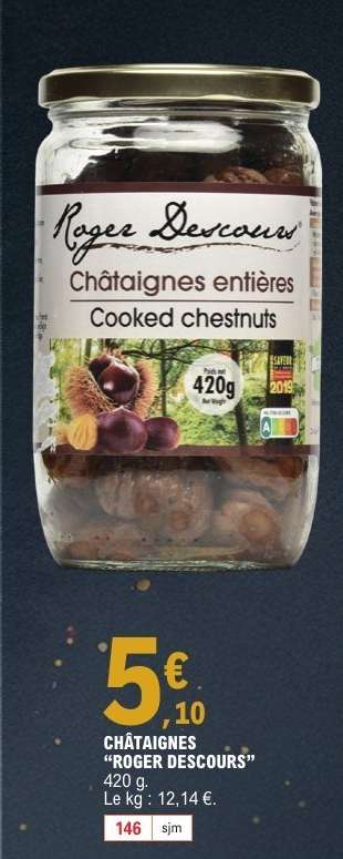 CHÂTAIGNES “ROGER DESCOURS”