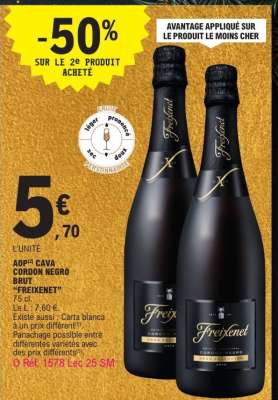 AOP/A Cava Cordon Negro Brut 'Freixenet'