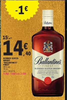 BALLANTINE'S FINEST Blended Scotch Whisky